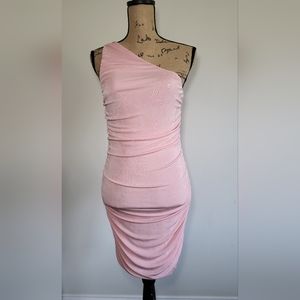 One shoulder dress